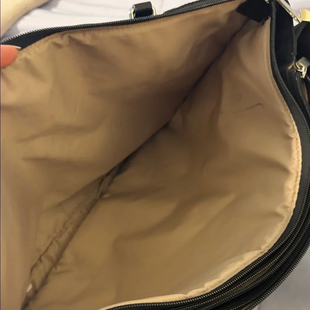 Tumi Black Nylon Tote Bag with Shoulder Straps